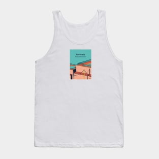 Sorrento, holiday memories illustration Tank Top